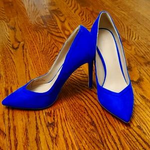 Electric blue ASOS heels